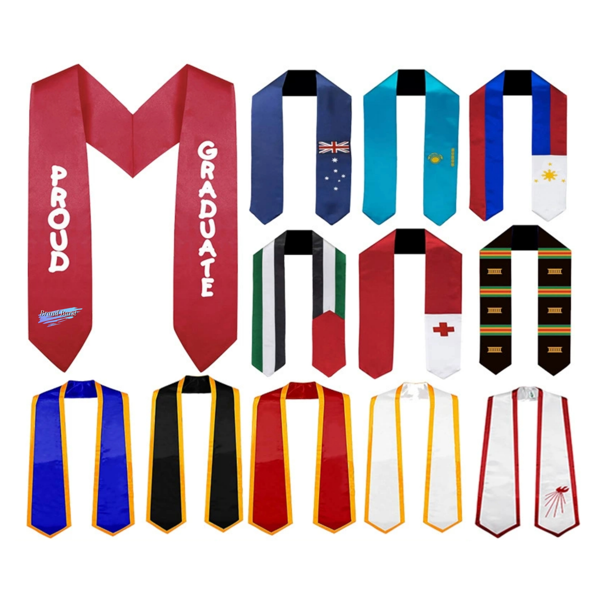 Unisex Graduation Sash Item No#31717