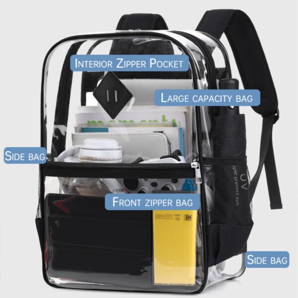PVC Clear Backpack Item No#31718 - Image 5
