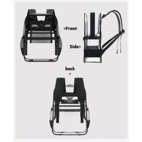 PVC Clear Backpack Item No#31718 - Image 6
