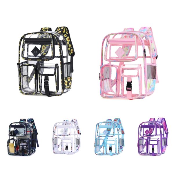 PVC Clear Backpack Item No#31719 - Image 2