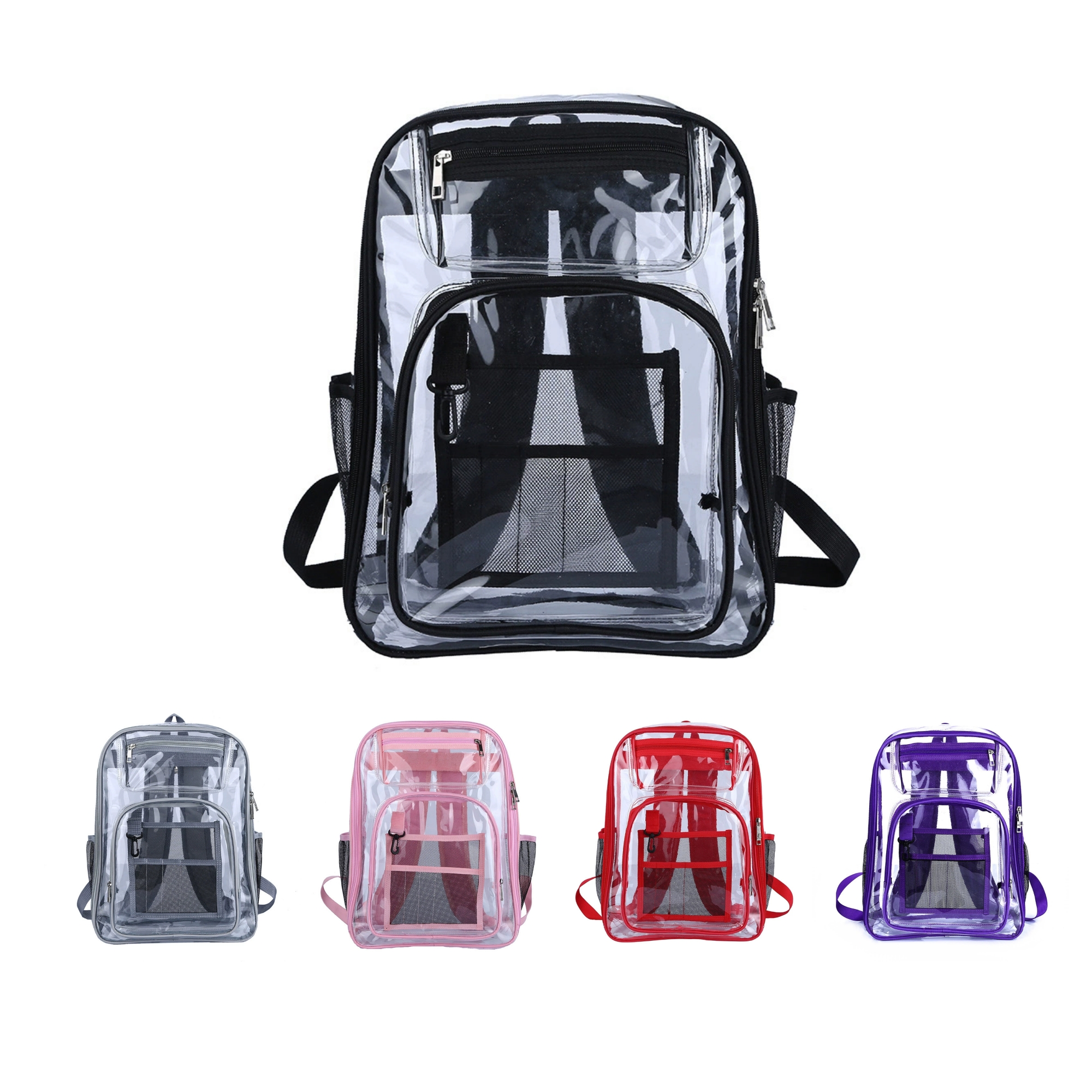 PVC Clear Backpack Item No#31720 - Image 2