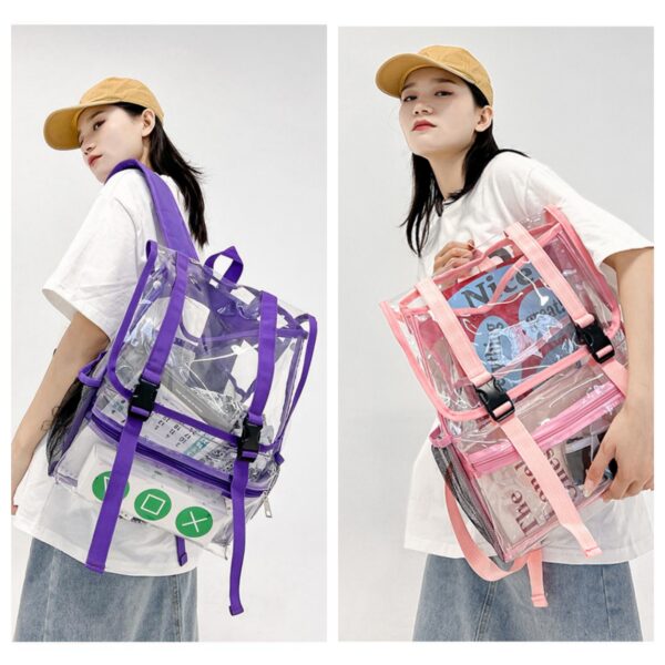 Heavy Duty Clear Backpack Item No#31722 - Image 4