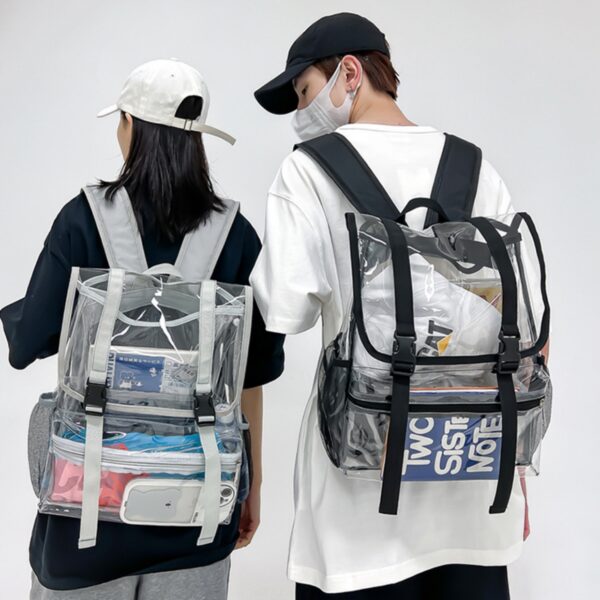 Heavy Duty Clear Backpack Item No#31722 - Image 5