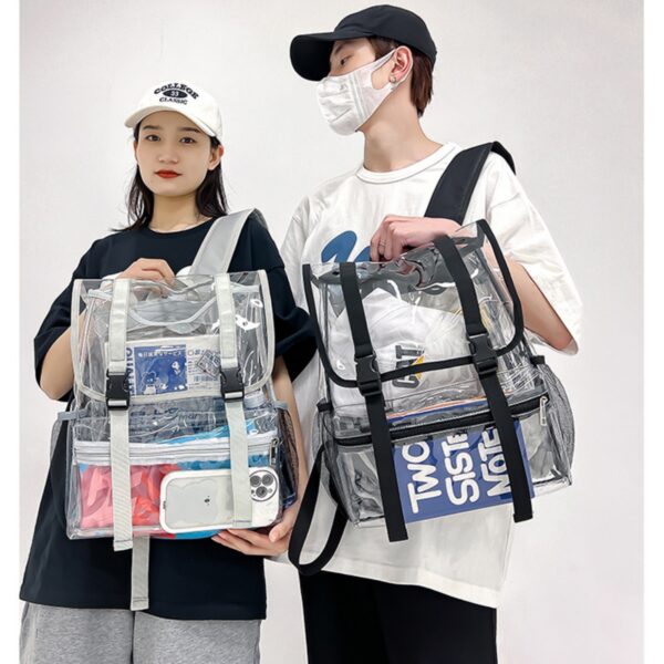 Heavy Duty Clear Backpack Item No#31722 - Image 6