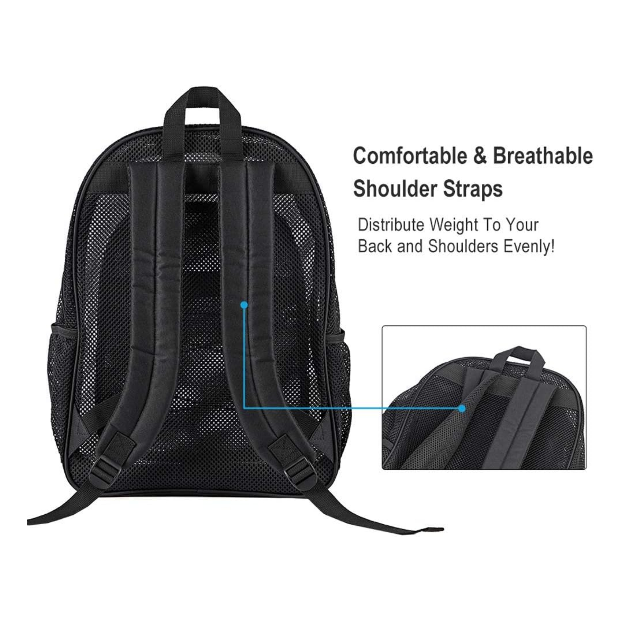 See Through Mesh Backpack Item No#31723 - Image 5