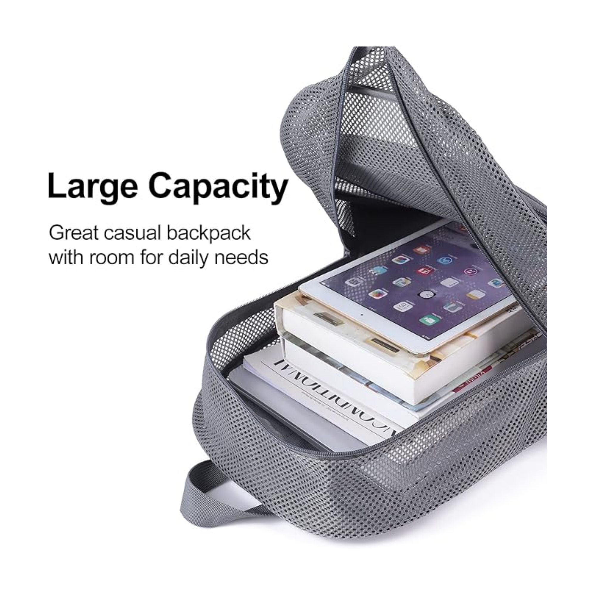 See Through Mesh Backpack Item No#31723 - Image 6