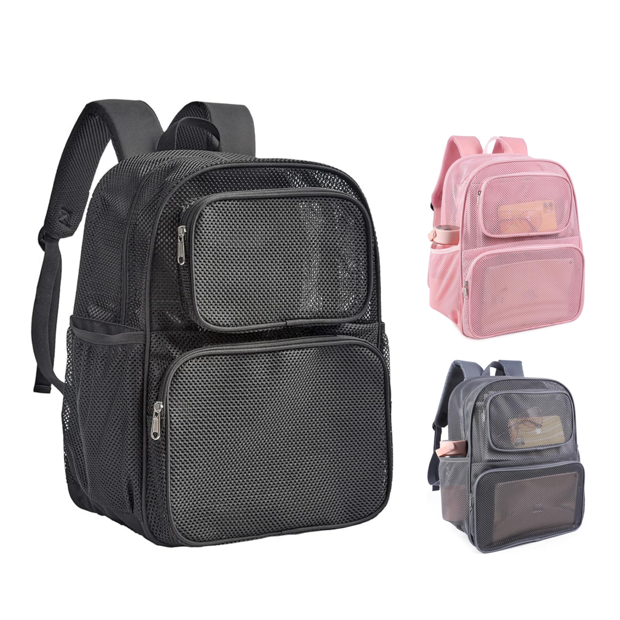 See Through Mesh Backpack Item No#31724 - Image 2