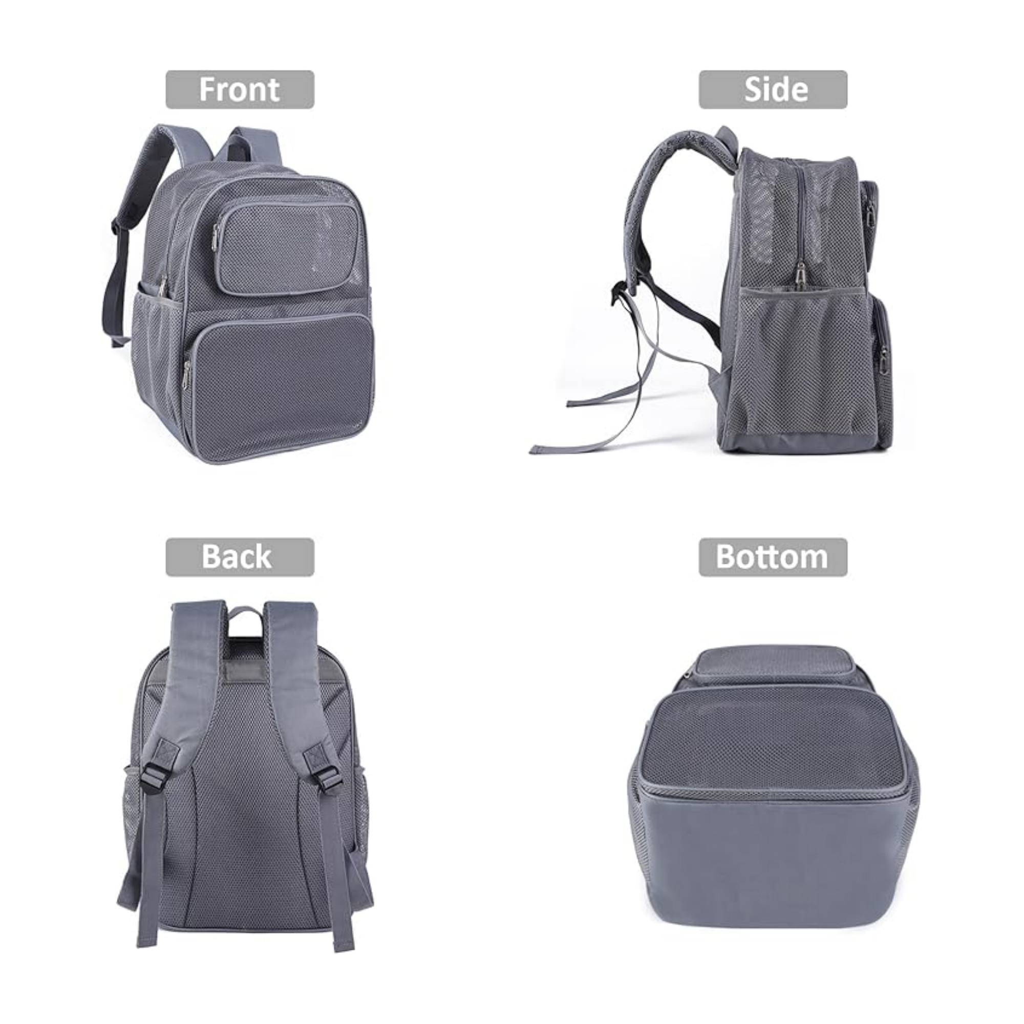 See Through Mesh Backpack Item No#31724 - Image 7