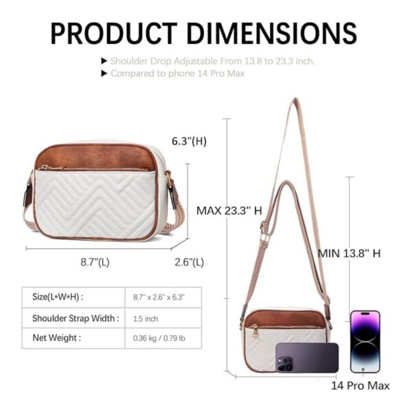 Quilted Crossbody Bag Item No#31726 - Image 3