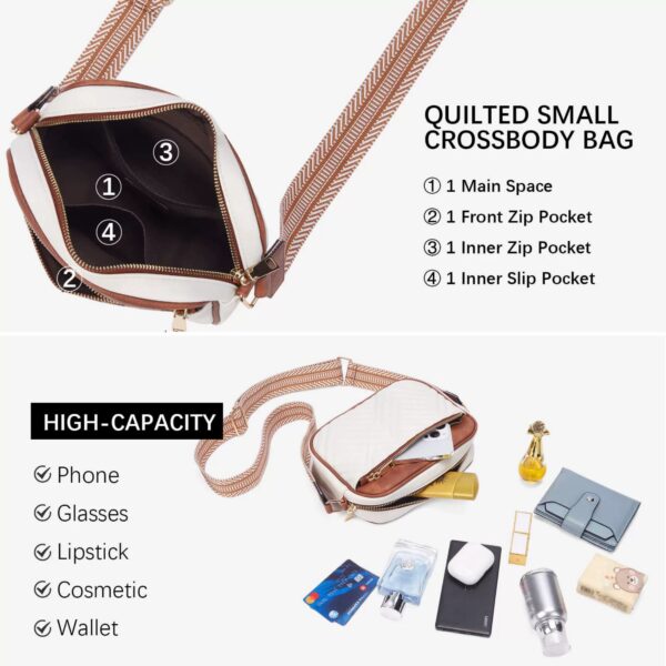 Quilted Crossbody Bag Item No#31726 - Image 5