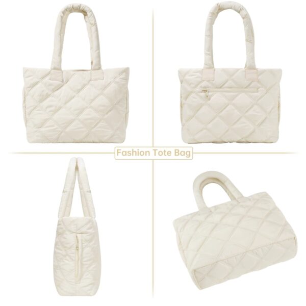 Quilted Tote Bag Item No#31744 - Image 6