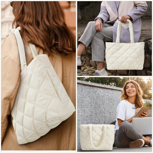 Quilted Tote Bag Item No#31744 - Image 7