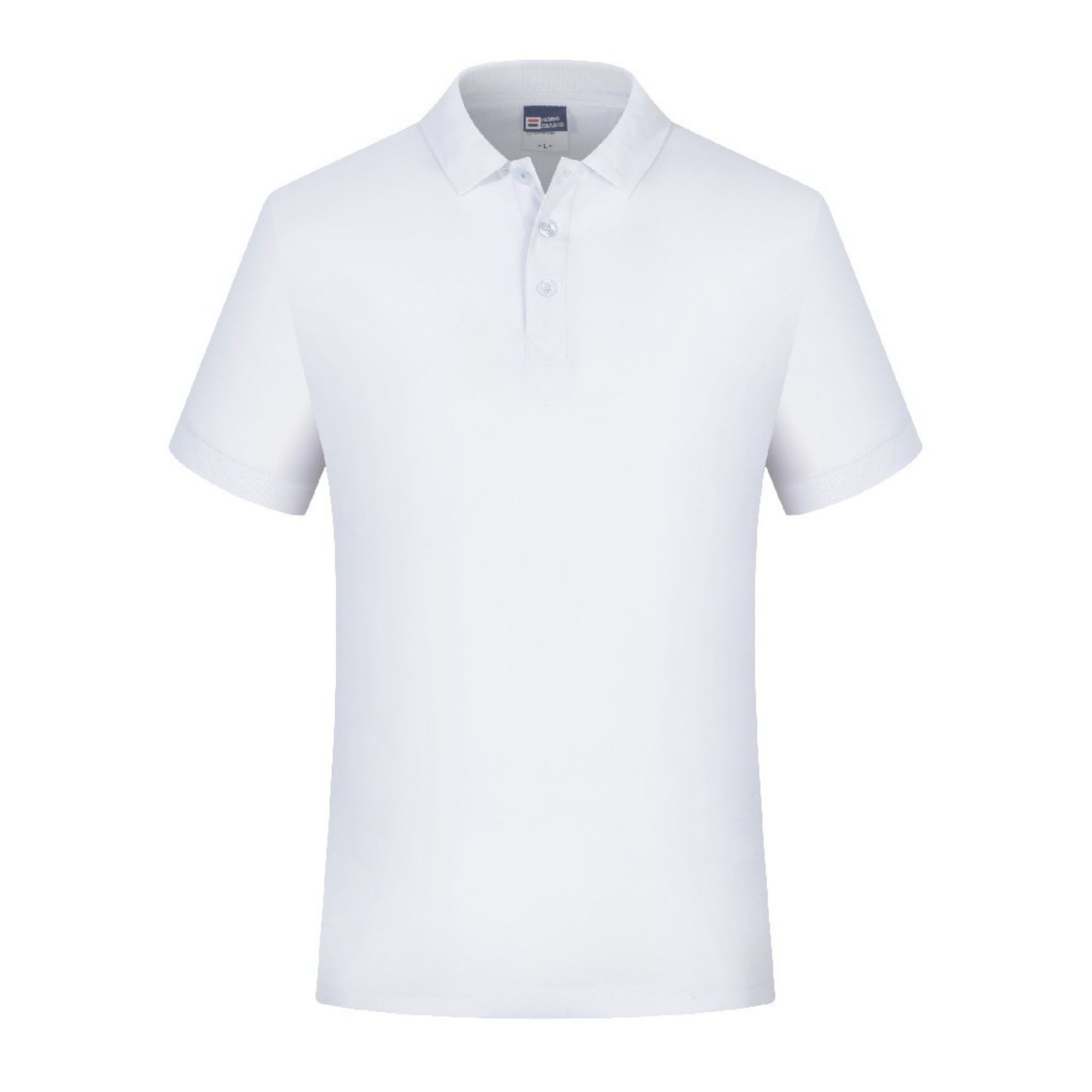 Summer Cotton Polo Shirt With Collar Item No#32453 - Image 2