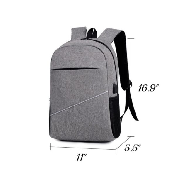 Oxford Fabric Backpack With USB Port Item No#32454 - Image 3