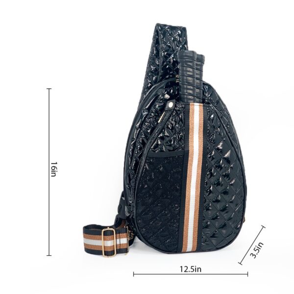 Pickleball Sport Sling Bag Item No#32462 - Image 3