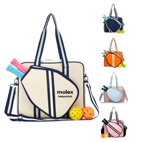 Pickleball  Handbag With Adjustable Strap Item No#32465
