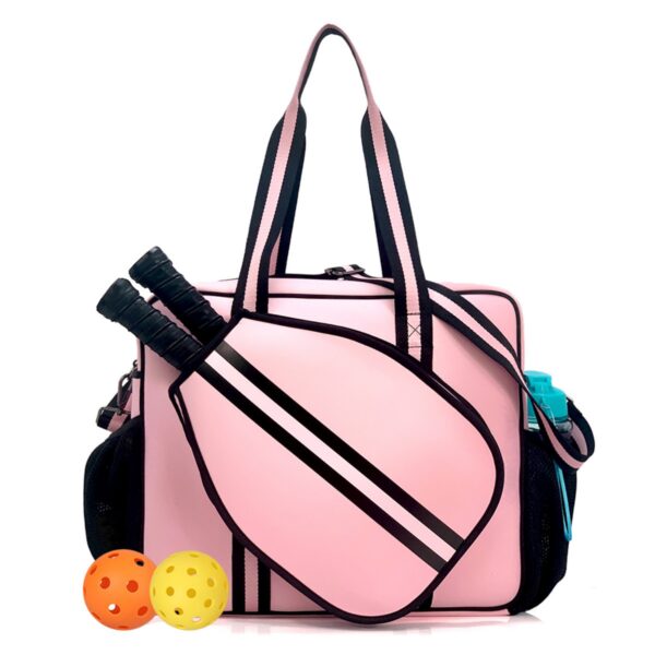 Pickleball  Handbag With Adjustable Strap Item No#32465 - Image 6