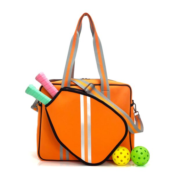 Pickleball  Handbag With Adjustable Strap Item No#32465 - Image 9