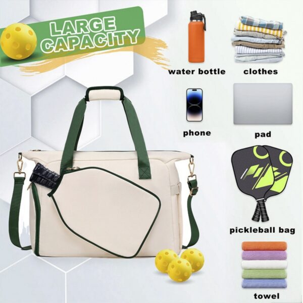 Stylish Pickleball Tote Bag With Adjustable Strap Item No#32466 - Image 4