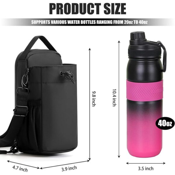 Magnetic Water Bottle Bag Sling Bag Item No#32469 - Image 3