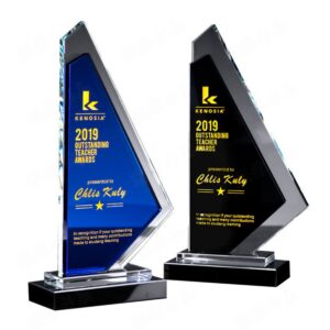 Crystal Sailboat Award Trophy Item No#32473