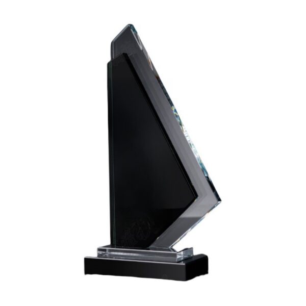 Crystal Sailboat Award Trophy Item No#32473 - Image 2