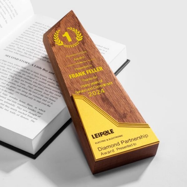 Staircase Wooden Award Trophy Item No#32477 - Image 4