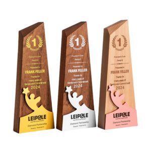 Starlight Wooden Award Trophy Item No#32479