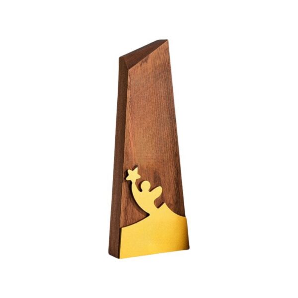 Starlight Wooden Award Trophy Item No#32479 - Image 2