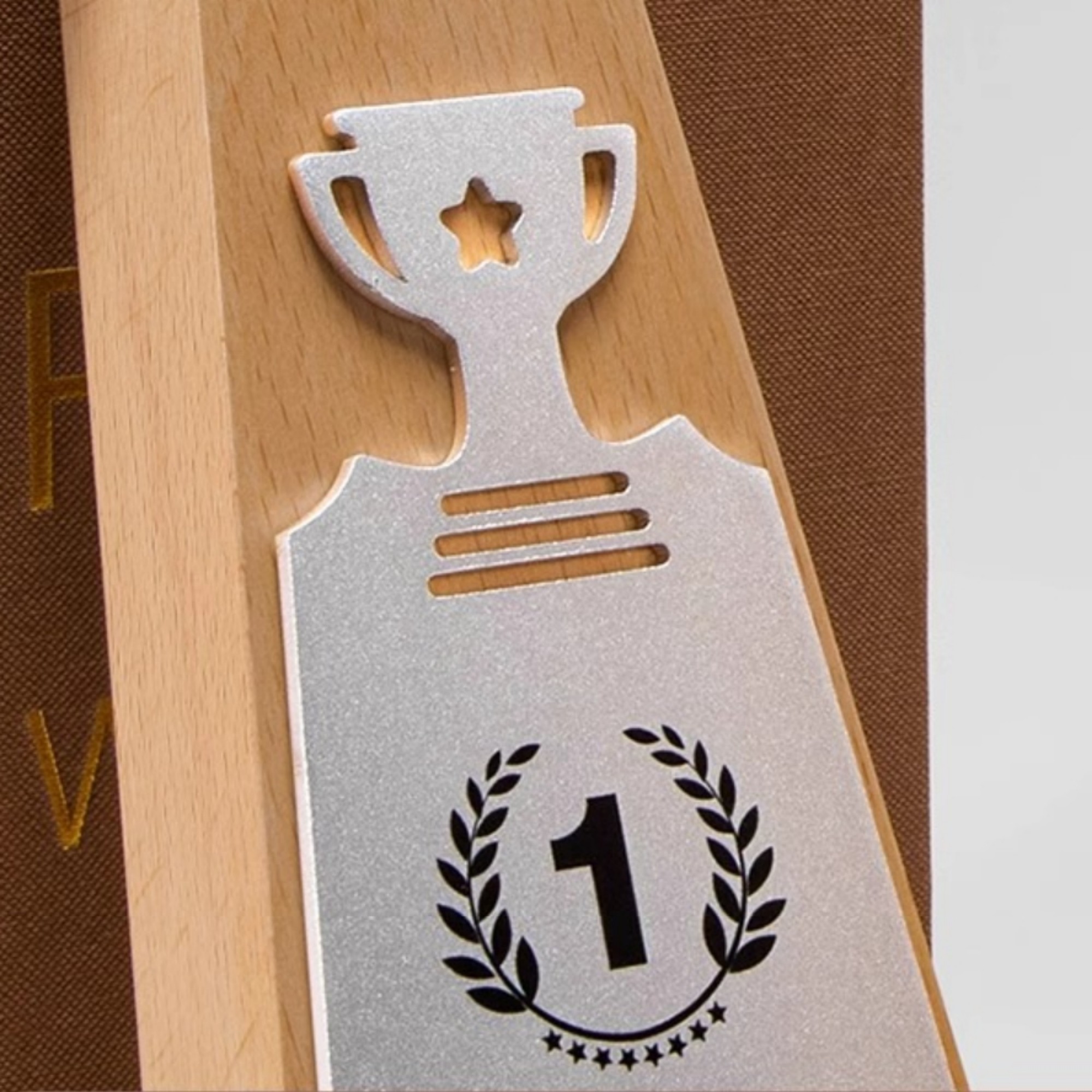 Victory Wooden Trophy Item No#32482 - Image 4