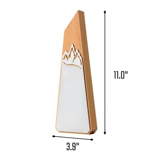 Mountain Wooden Trophy Item No#32483 - Image 3