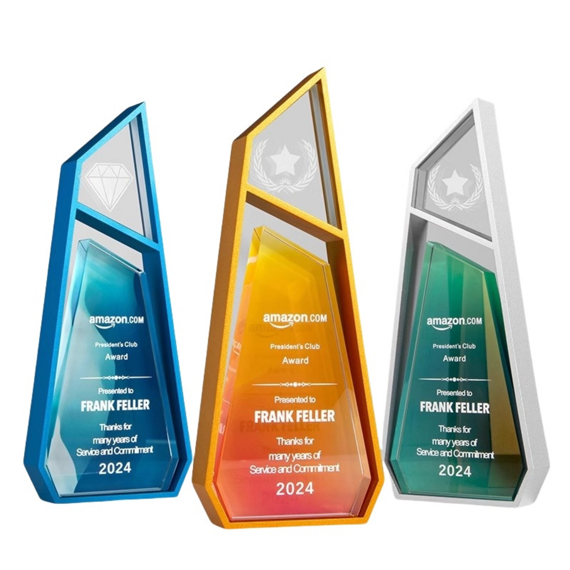 Colorful Creative Crystal Award Trophy Item No#32488