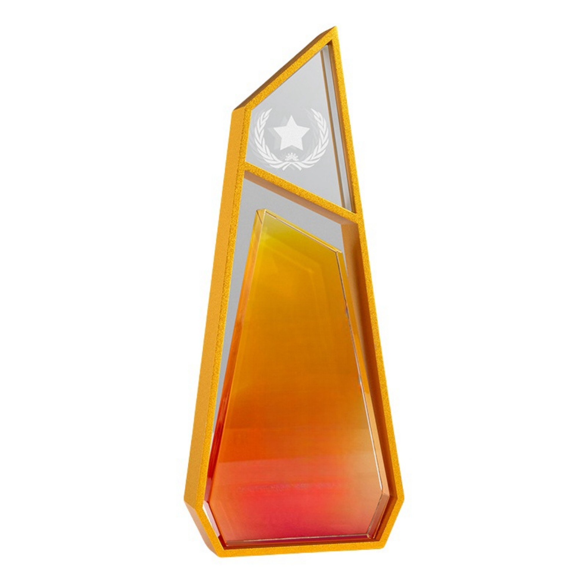 Colorful Creative Crystal Award Trophy Item No#32488 - Image 2