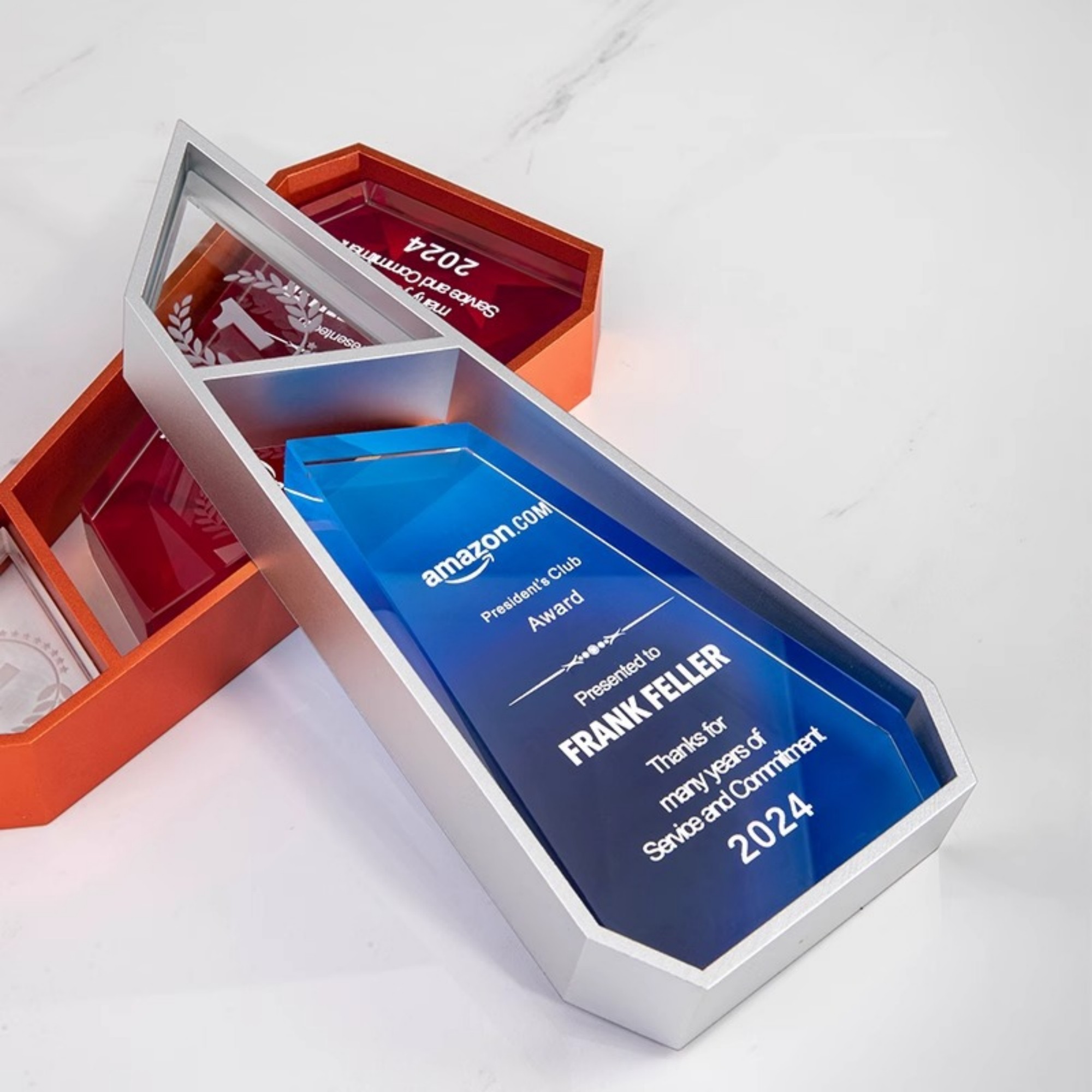 Colorful Creative Crystal Award Trophy Item No#32488 - Image 4