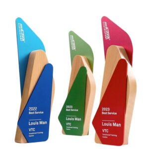 Creative Wooden Award Trophy Item No#32497