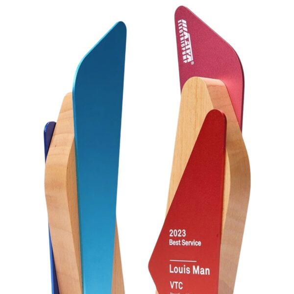 Creative Wooden Award Trophy Item No#32497 - Image 4