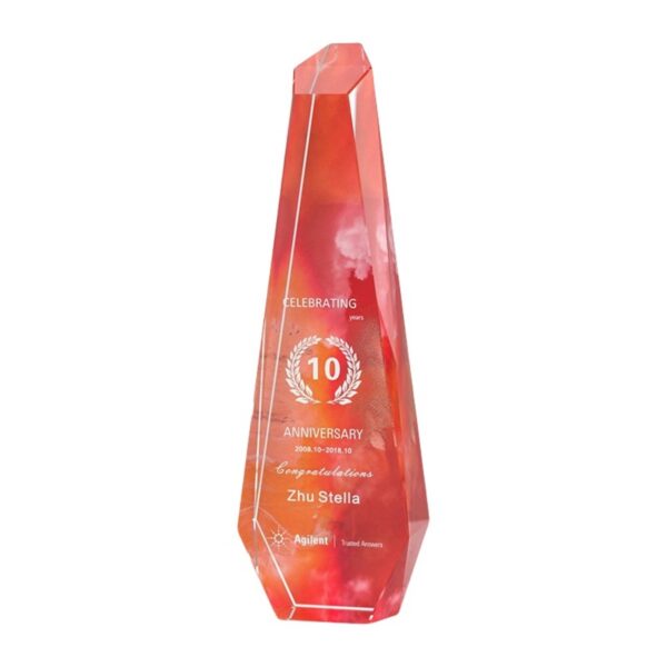 Crystal Award Trophy Item No#32498 - Image 4