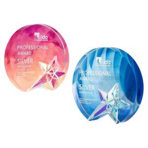 Round Colorful Crystal Trophy Item No#32499