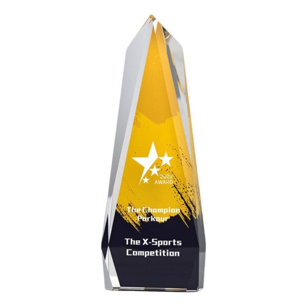 Crystal Trophy Item No#32504 - Image 4
