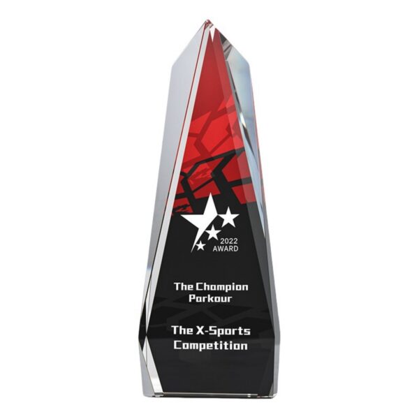 Crystal Trophy Item No#32504 - Image 6