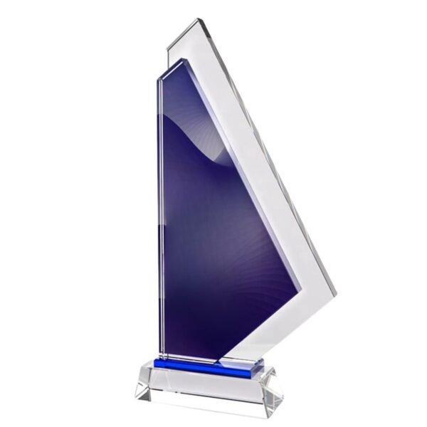 Sail Crystal Trophy Item No#32505 - Image 2