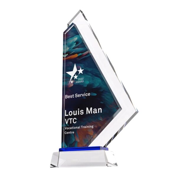 Sail Crystal Trophy Item No#32505 - Image 5
