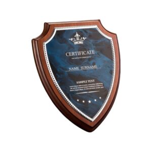 Wooden Shield Medal Item No#32506