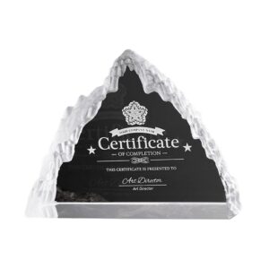 Iceberg Crystal Trophy Item No#32510