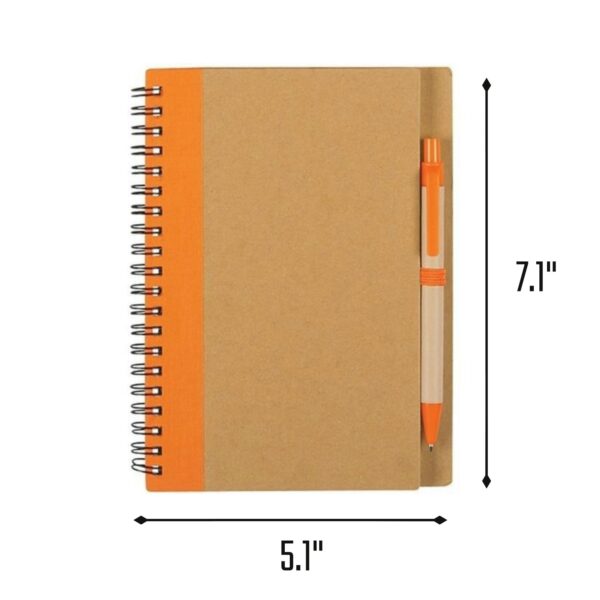 Kraft Paper Cover Notebook Item No#32516 - Image 3