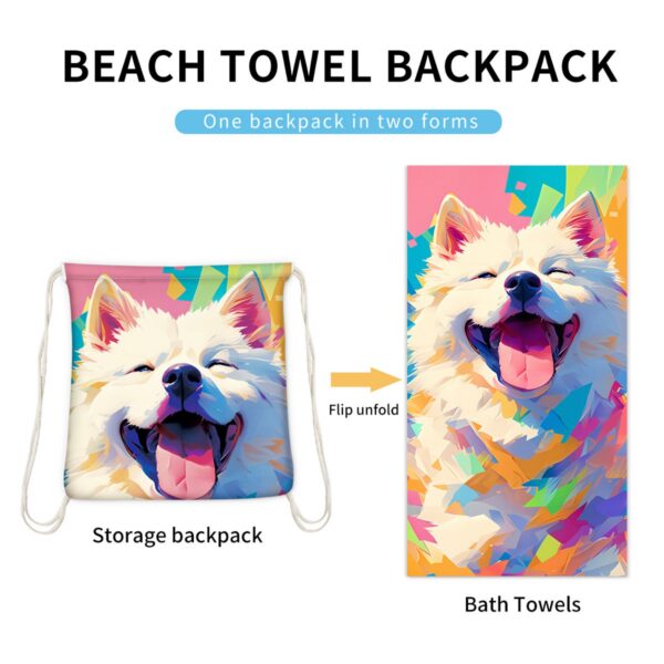2-in-1 Foldable Beach Towel Item No#32517 - Image 4