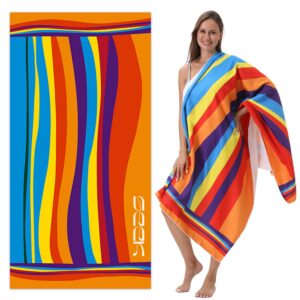 Microfiber Absorbent Beach Towel Item No#32518