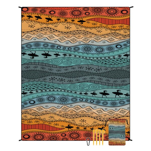 Quick Dry Water Resistant Beach Mat Item No#32519 - Image 2