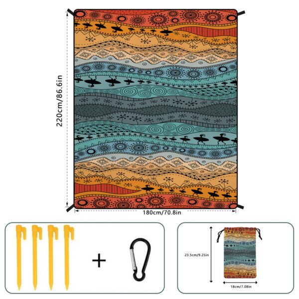 Quick Dry Water Resistant Beach Mat Item No#32519 - Image 3