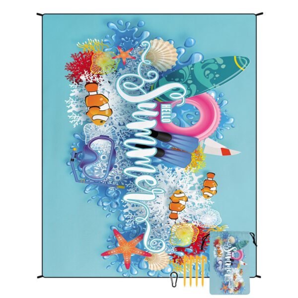Quick Dry Water Resistant Beach Mat Item No#32519 - Image 8